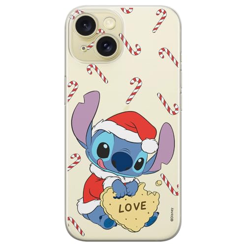 Etui dedykowane do Iphone 15 PLUS wzór:  Stich 010 oryginalne i oficjalnie licencjonowane