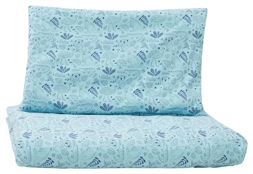 Komplet pościeli dziecięcej z bawełny ekologicznej 100 x 135 cm, poduszka 40 x 60 cm, certyfikat GOTS