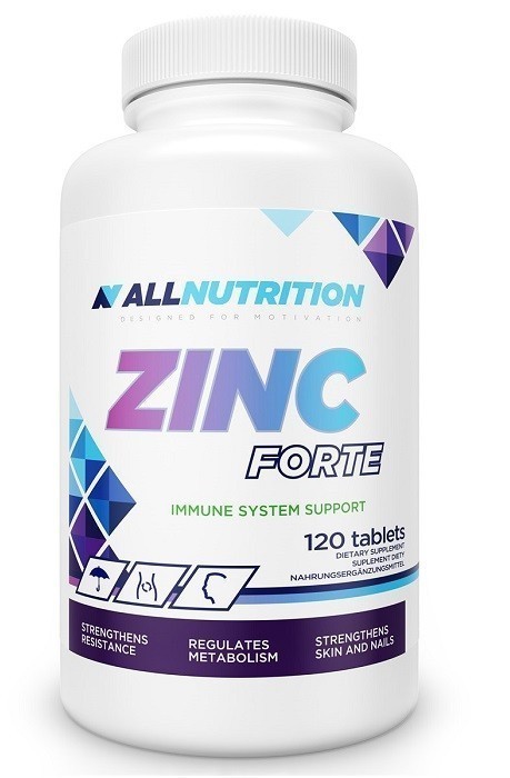 Allnutrition Zinc forte, suplement diety, 120 tabletek |  od 119,99 zł! 3389461