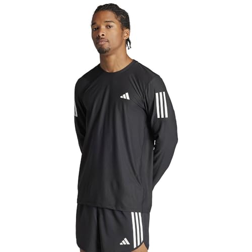 adidas Męska koszulka z długim rękawem, XXL biała