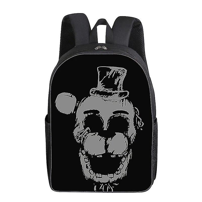 Five Night At Freddy Plecak szkolny Druk 3D Fnaf Tornister Cartoon Fashion Plecaki Torby na laptopa Tornister Student Tornister Prezent 7 40x28x16cm