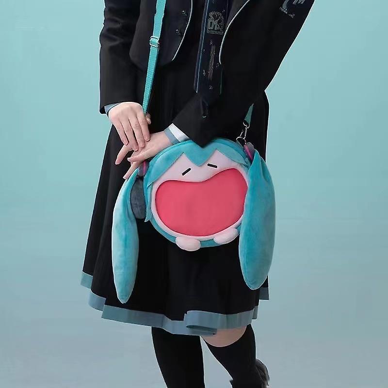 Hatsune Miku Ita Torba Pluszowa torba damska Shool Plecak studencki Hatsune Miku Tote Bag Dziewczyna na ramię Prezent Czerwony