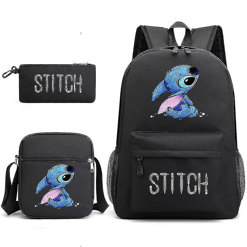 Lilo Stitch Plecak Trzyczęściowy zestaw szkolny Bag_x tylko piórnik