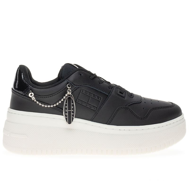 Buty Tommy Hilfiger TJW Retro Flatform Charm EN0EN02421-BDS - czarne