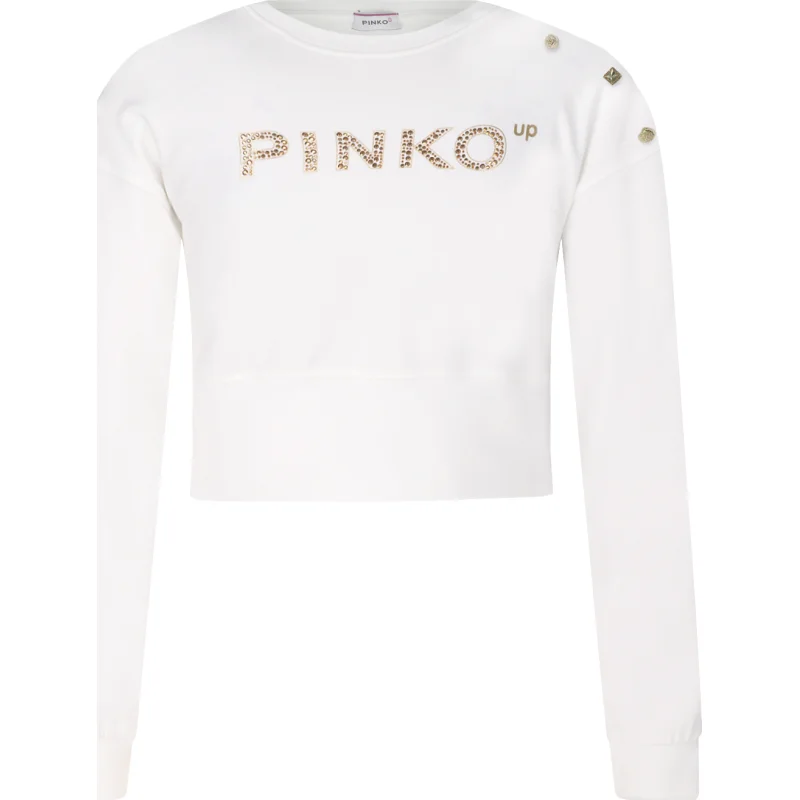 Pinko UP Bluza | Cropped Fit | stretch