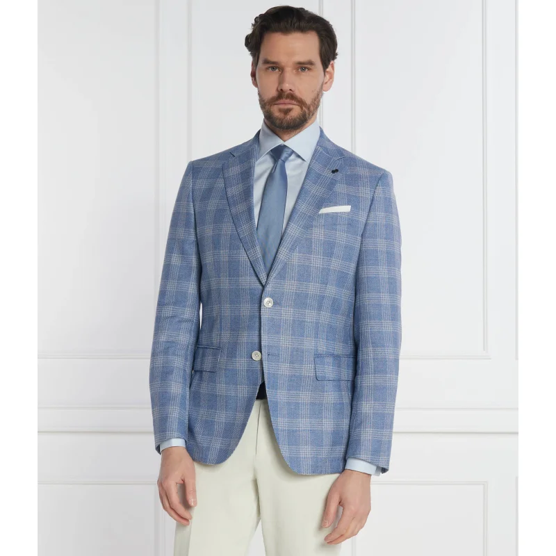BOSS Marynarka H-Hutson-233 | Slim Fit | z dodatkiem wełny