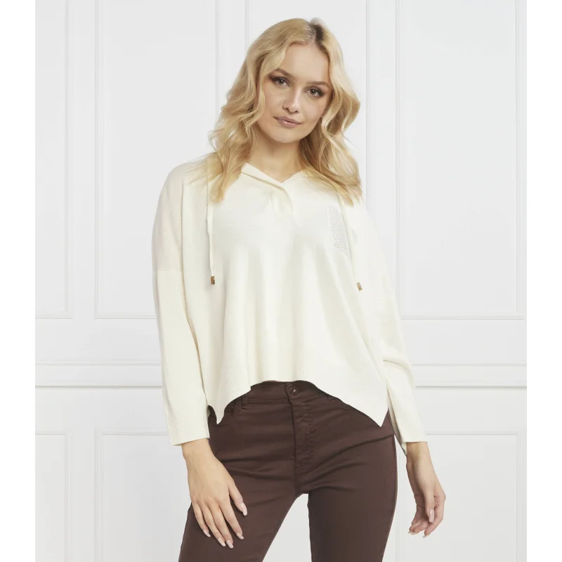 Peserico Wełniany sweter | z dodatkiem jedwabiu