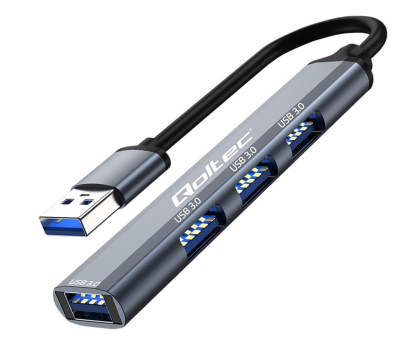 Qoltec USB-A 4x USB 3.0