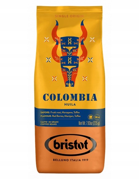 BRISTOT COLOMBIA 225G kawa ziarnista