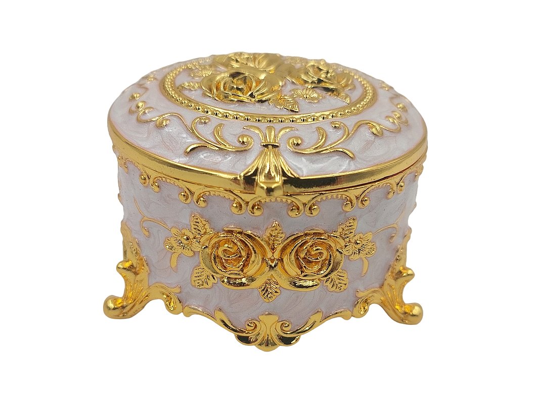 Szkatułka Dekoracyjna W Barokowym Stylu Super Prezentv