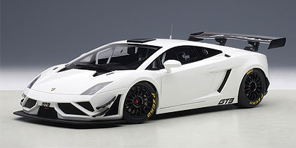 Autoart Lamborghini Gallardo Gt3 Fl2 2013 White 1:18 81358