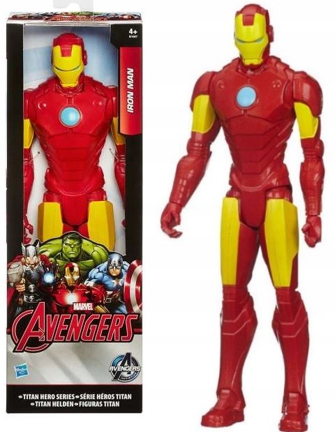 IRON MAN DUŻA RUCHOMA FIGURKA 30cm Titan Hero Series B1667