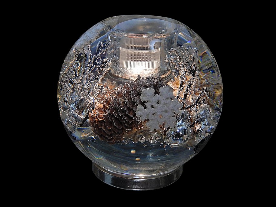 Świecznik Świąteczny, Led I Zwykły, Prezent Na Stół Wigilijny