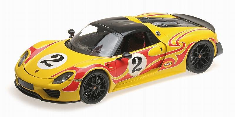 Minichamps Porsche 918 Spyder Weissach Package 1:18 110062446