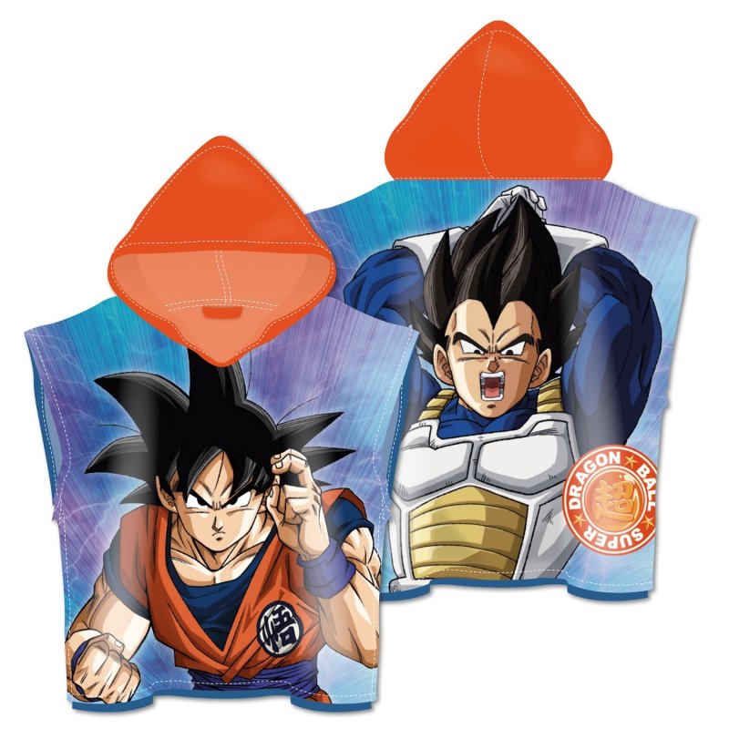 DRAGONBALL Ręcznik kąpielowy DZIECIĘCY PONCZO