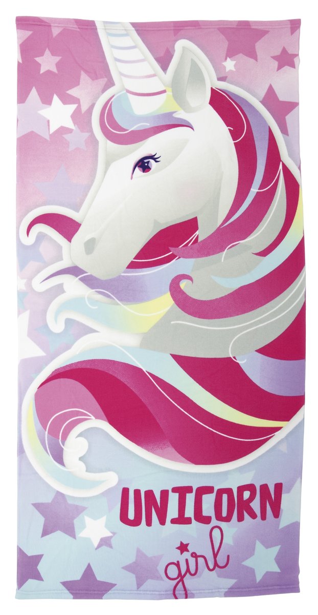 UNICORN Jednorożec Ręcznik Plażowy 70 x 140 cm