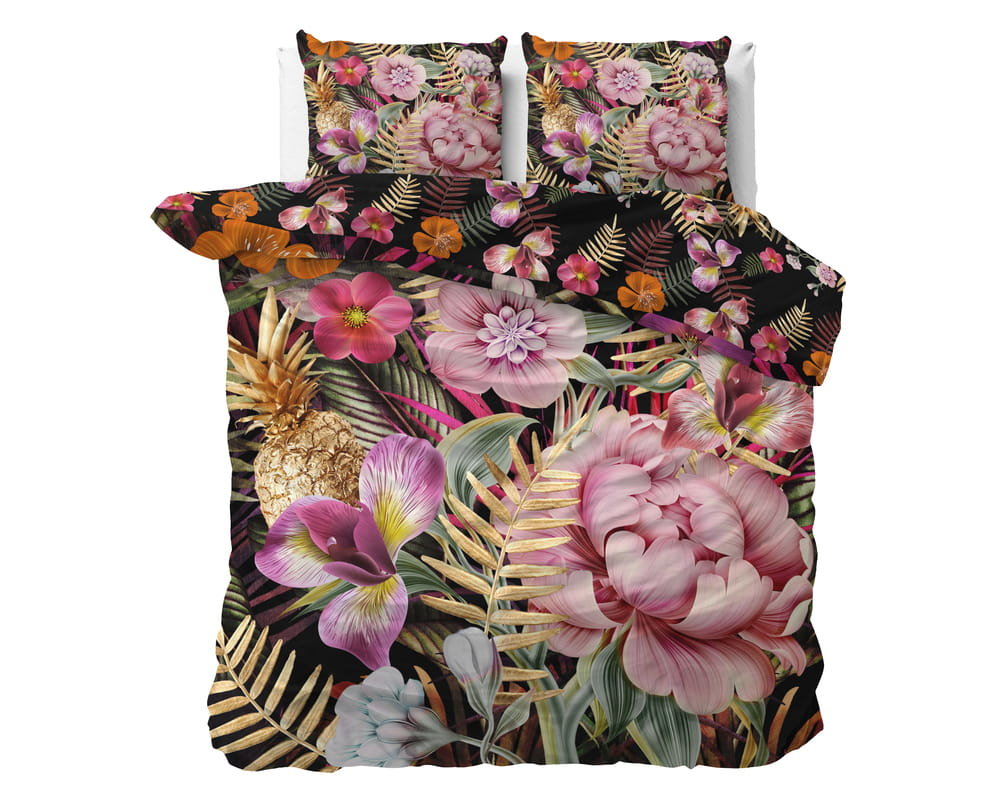 240X220 Petal Róż  Satyna Baw. Kpl Pościeli
