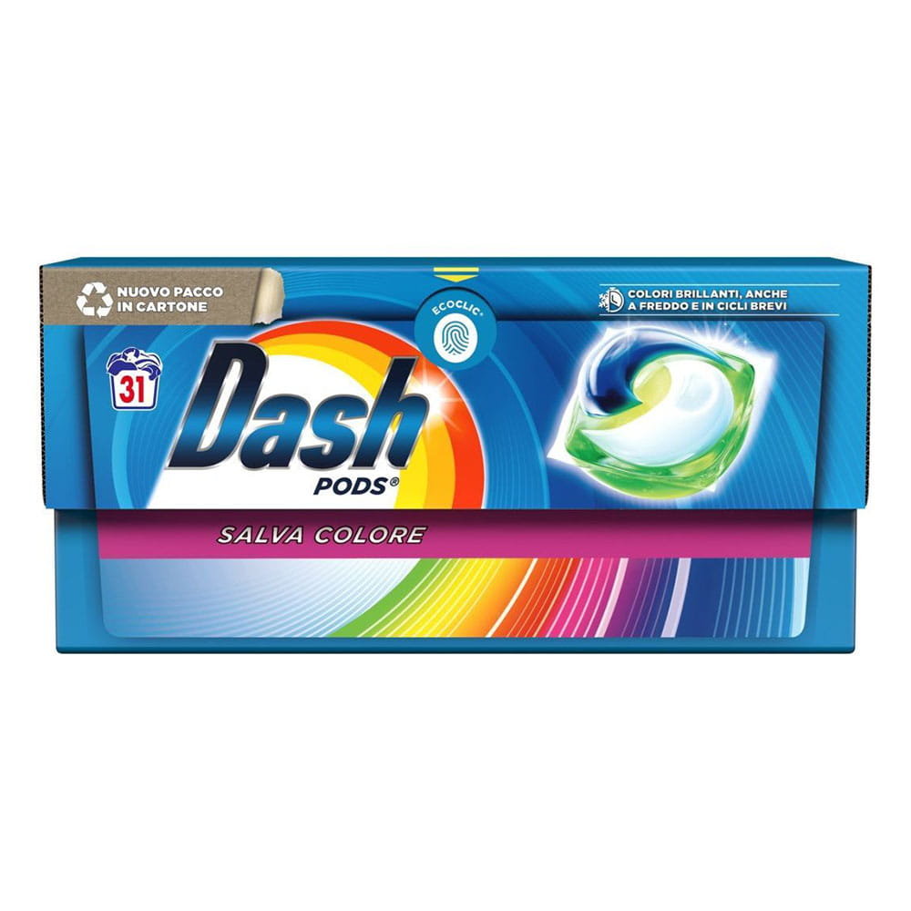 Dash  Kapsułki Do Prania Ochrona Koloru 31Szt