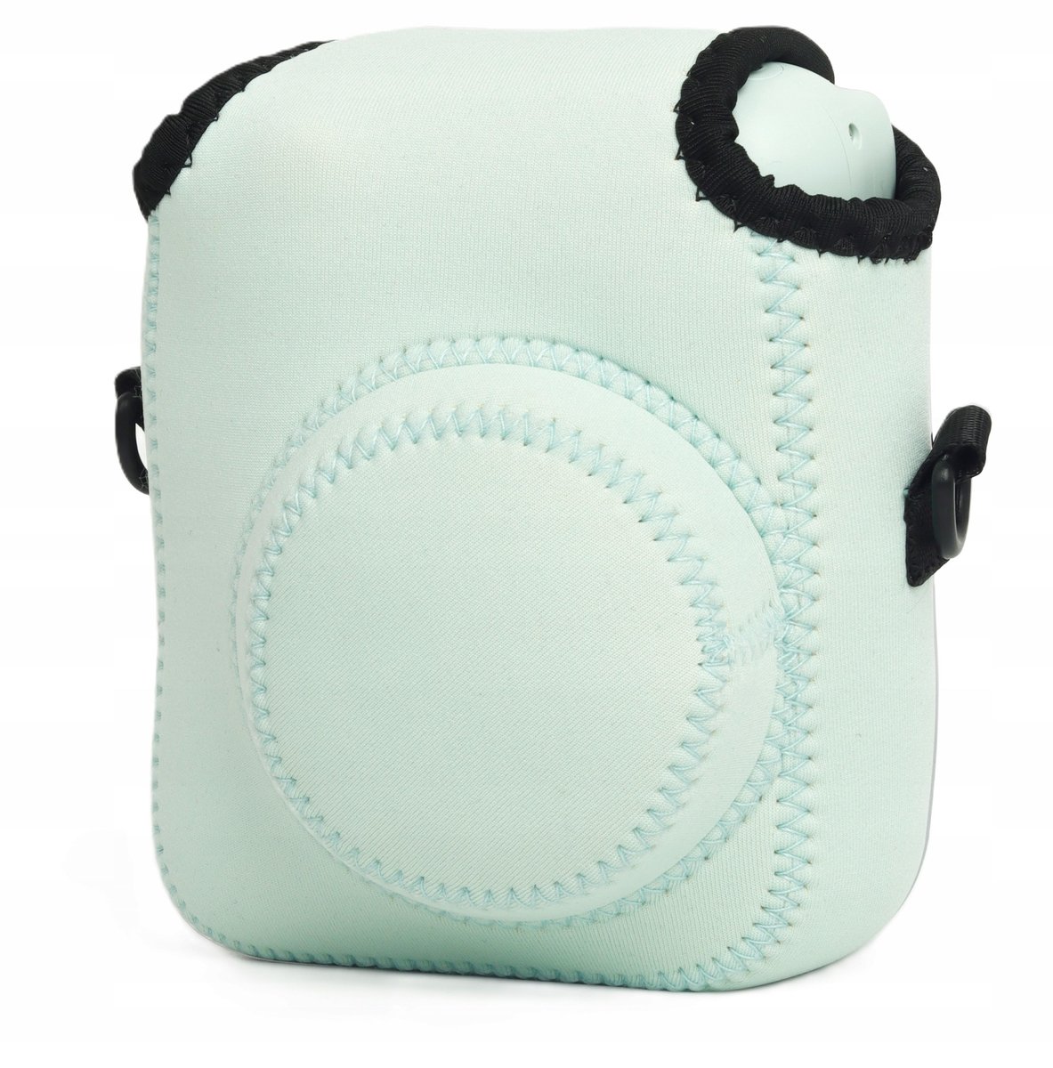 Miękki Futerał Etui Pokrowiec Case Osłona Neoprene Do Fujifilm Fuji Instax Mini 12 - Zielony
