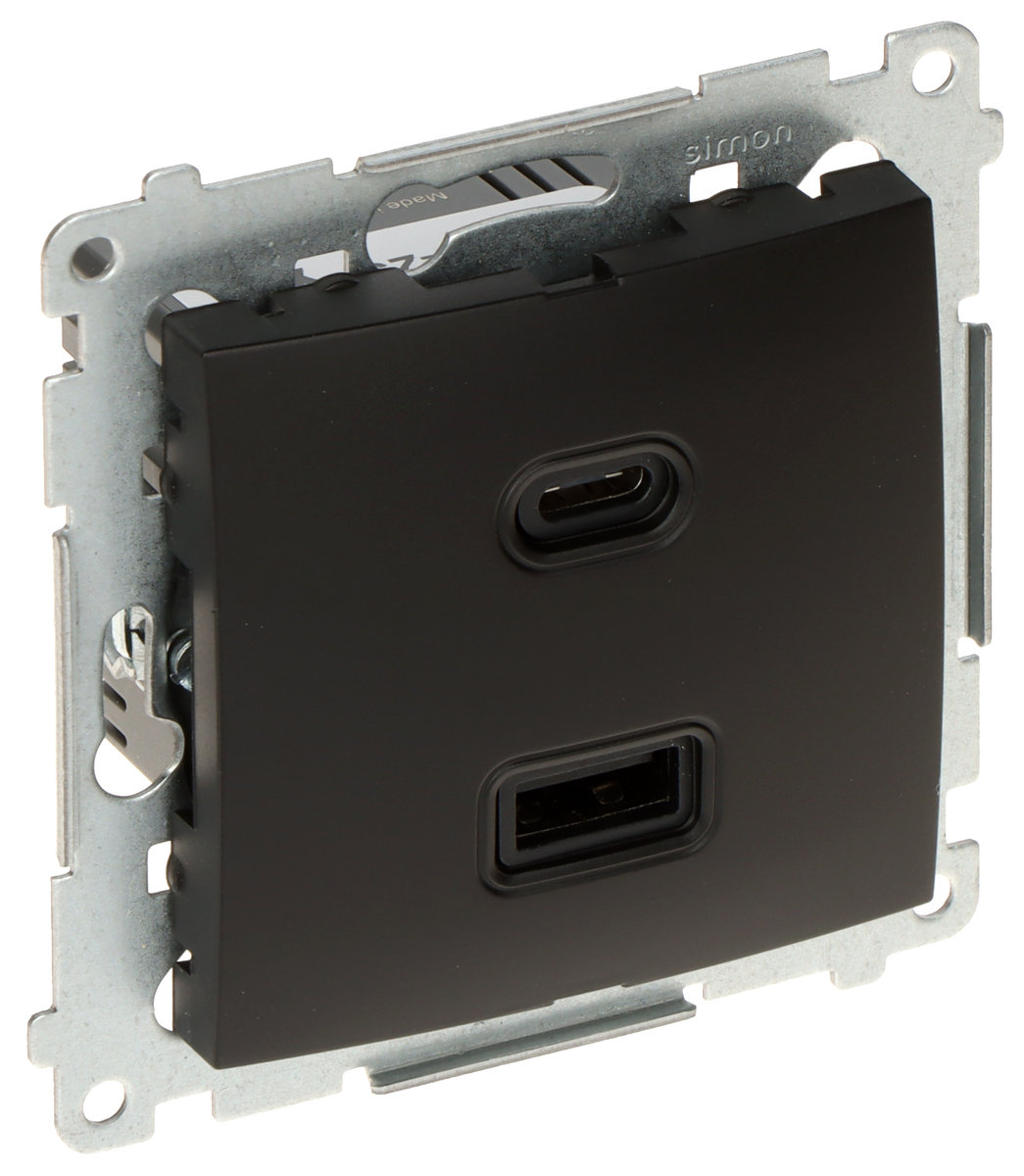 GNIAZDO ŁADOWANIA DEC2CA.01/49-SIMON54 Premium USB 5V DC / 3.1A