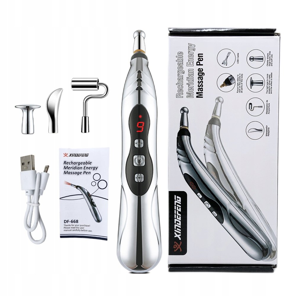 PIÓRO DŁUGOPIS MASAŻER DO AKUPUNKTURY MERIDIAN