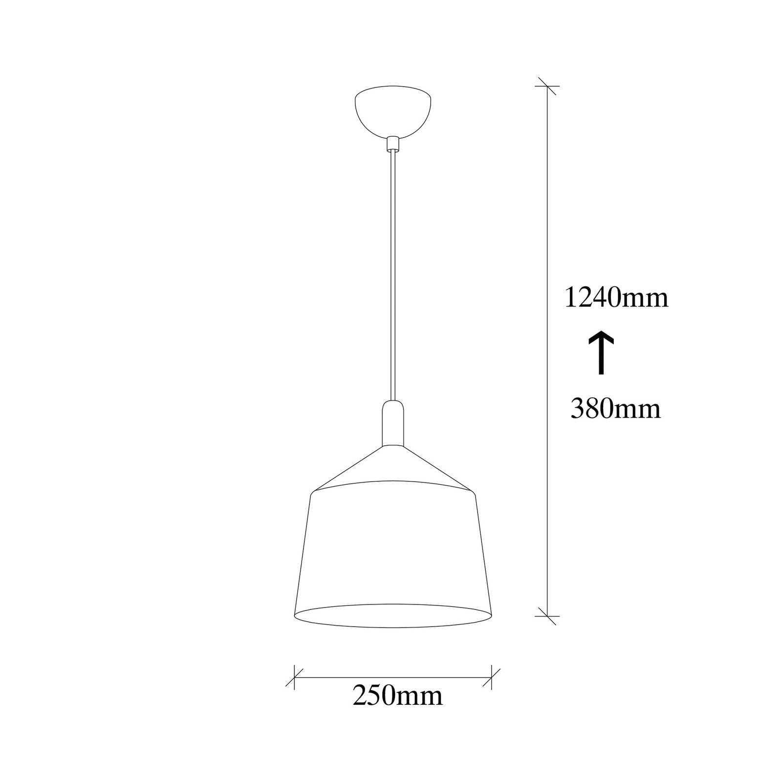 Opviq Żyrandol Saglam 3720 1-pkt. Ø25cm czarny/złoty