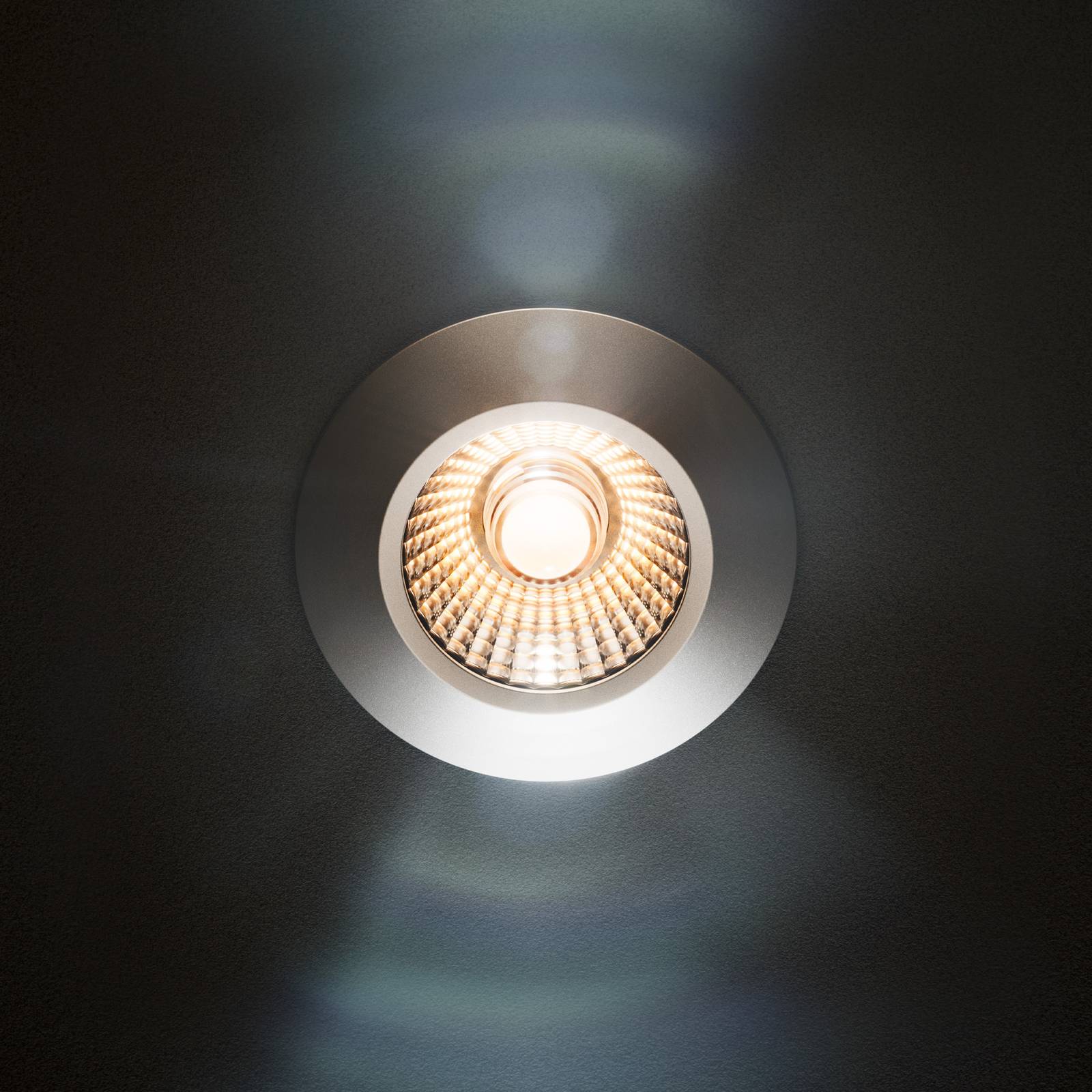Sigor Spot sufitowy wpuszczany LED Diled, Ø 6,7 cm, Dime LED, biały