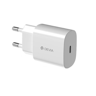 Devia Ładowarka sieciowa Smart PD 25W 1x USB-C biała