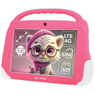 BLOW TABLET KIDSTAB8 4G 4/64GB RÓŻOWE ETUI