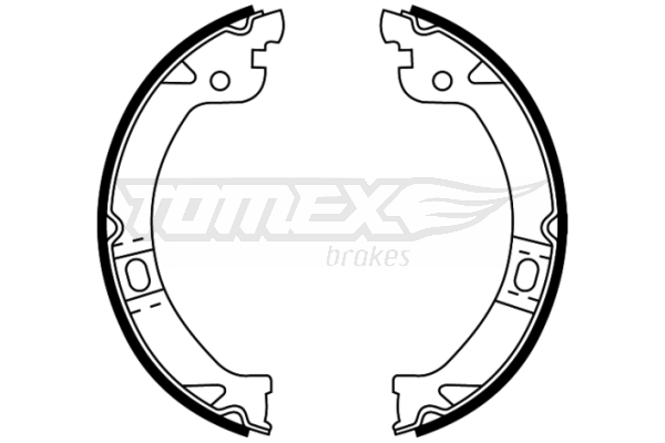 Tomex Brakes Szczęki hamulcowe TOMEX 2226 4882576 2226