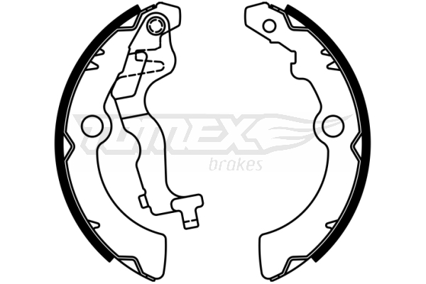 Tomex Brakes Szczęki hamulcowe TOMEX 2292 440604A00F 2292