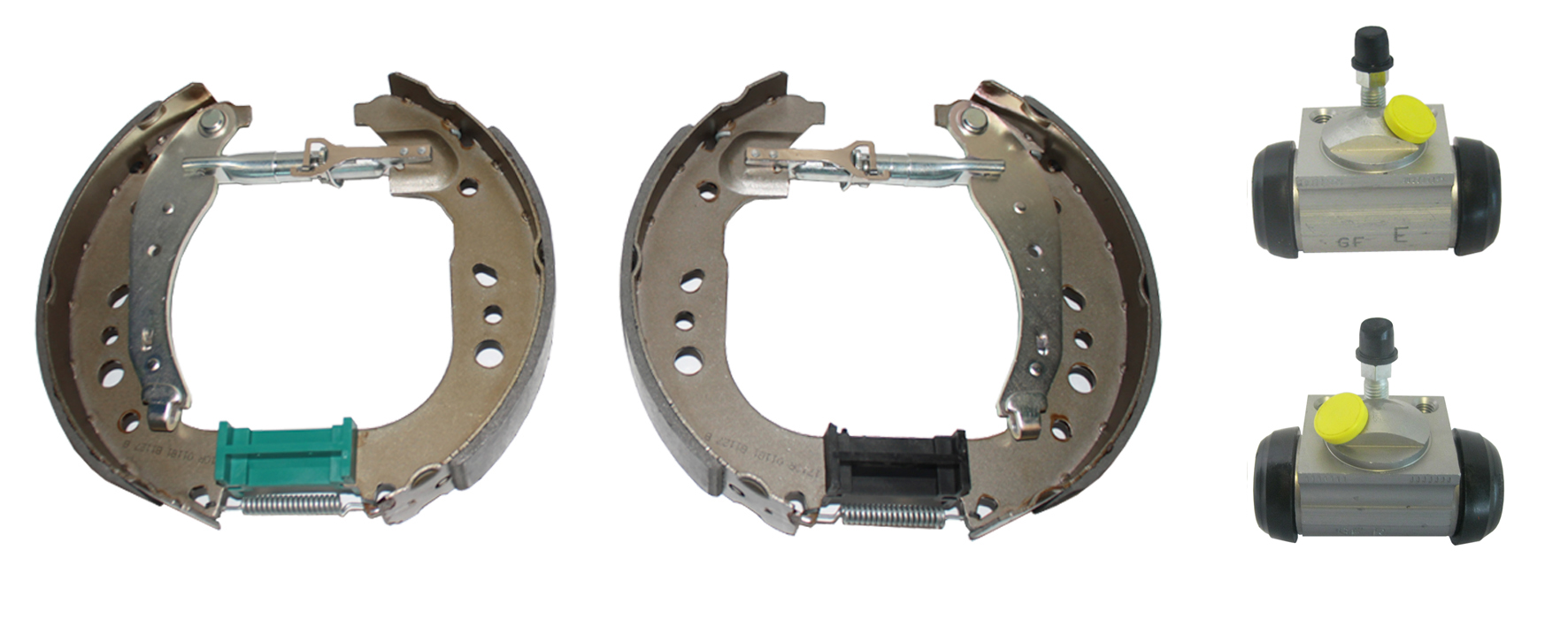 Szczęki hamulcowe + cylinderki BREMBO K68079 440A08042R (zestaw) RENAULT TWINGO