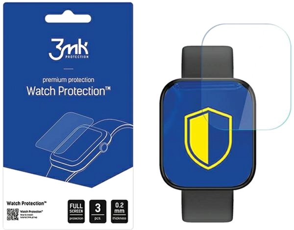 Folia ochronna 3MK ARC Watch do Media-Tech Activeband Progress MT868 3 szt. (5903108536066)