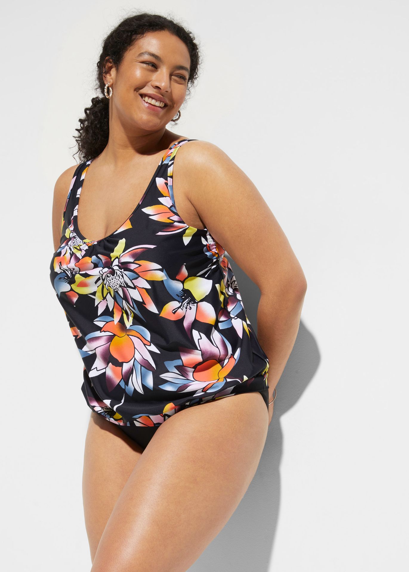 Top plażowy tankini - bonprix