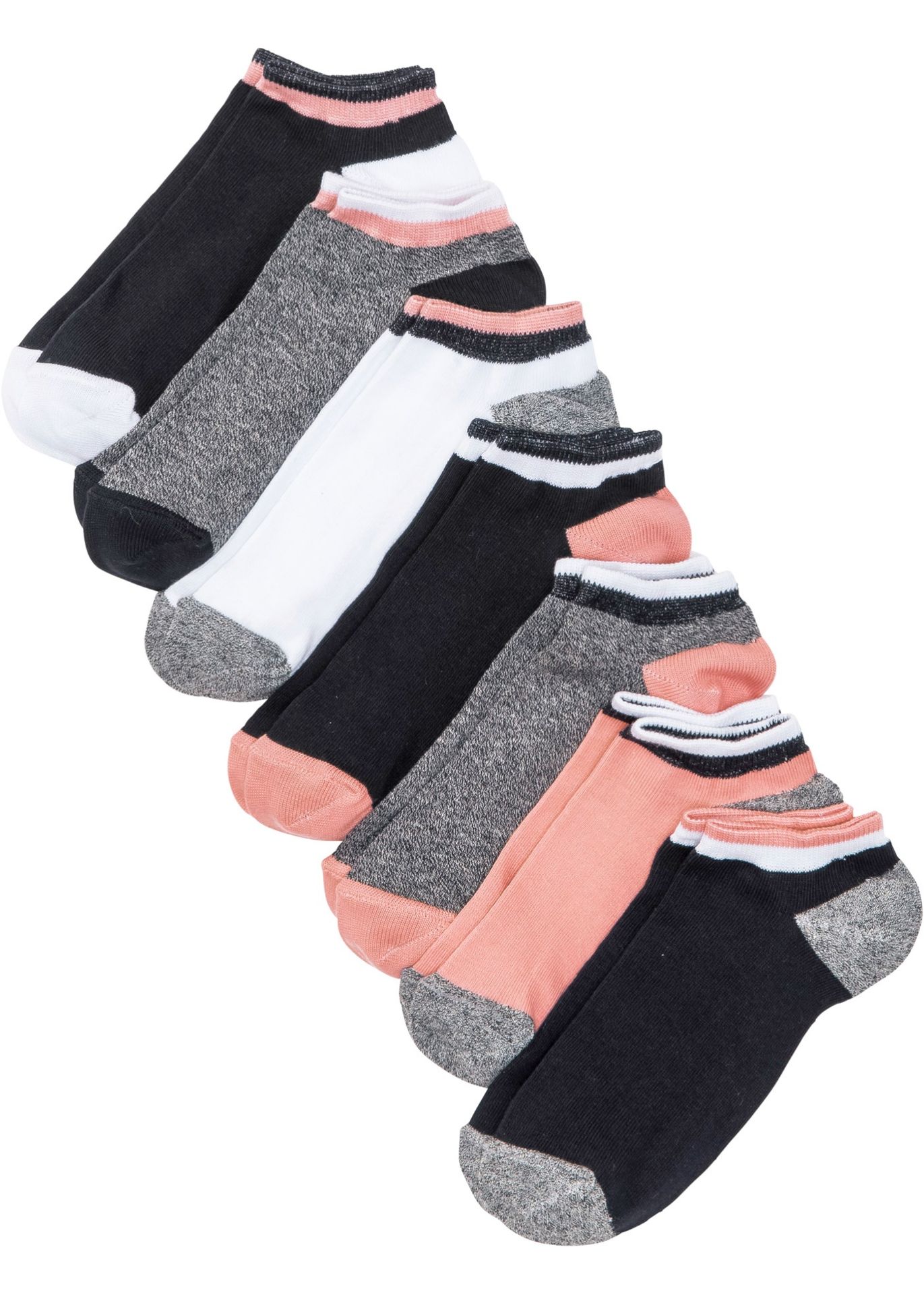 Skarpetki do sneakersów (7 par) - bonprix