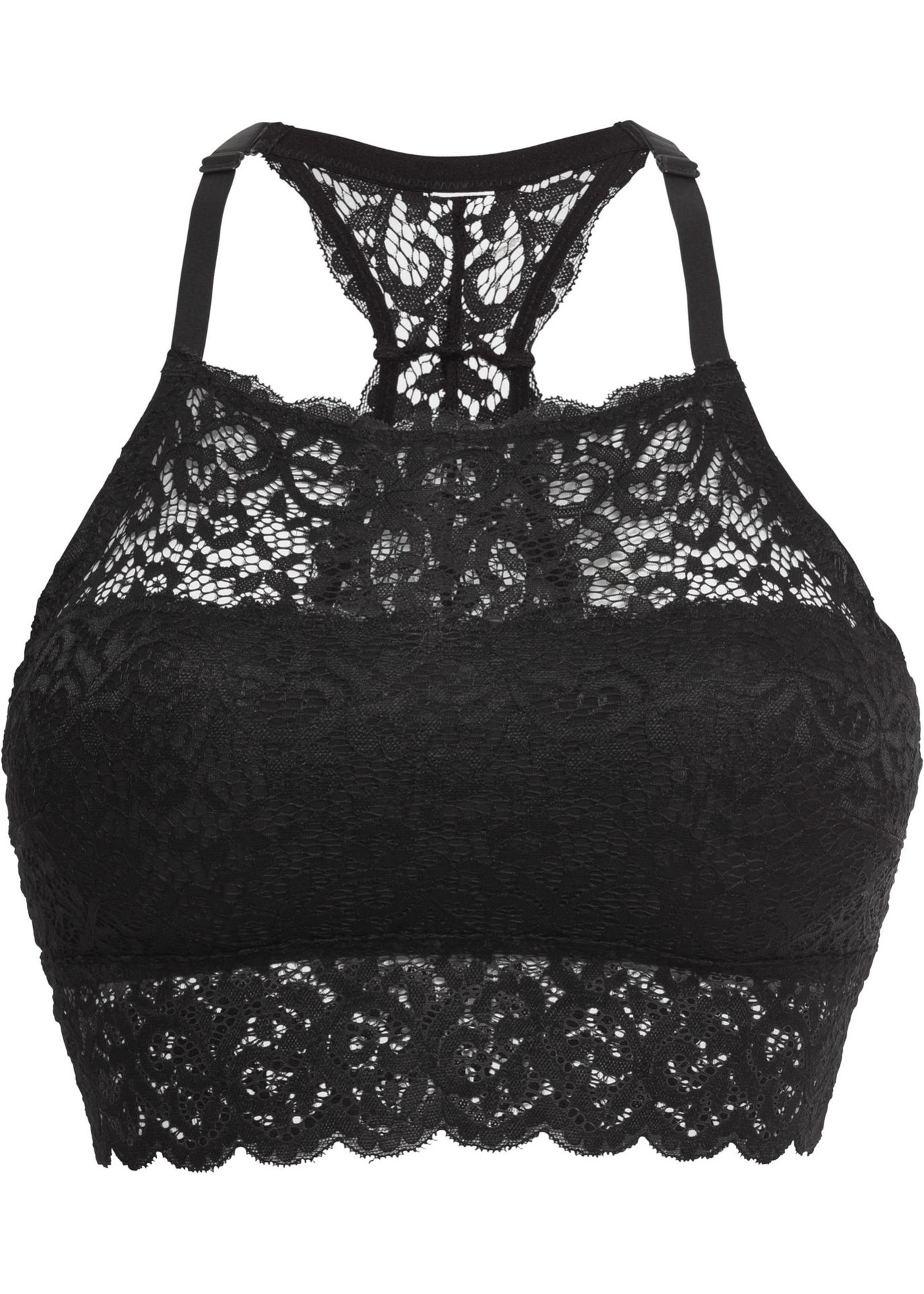 Biustonosz bustier bez fiszbinów - bonprix