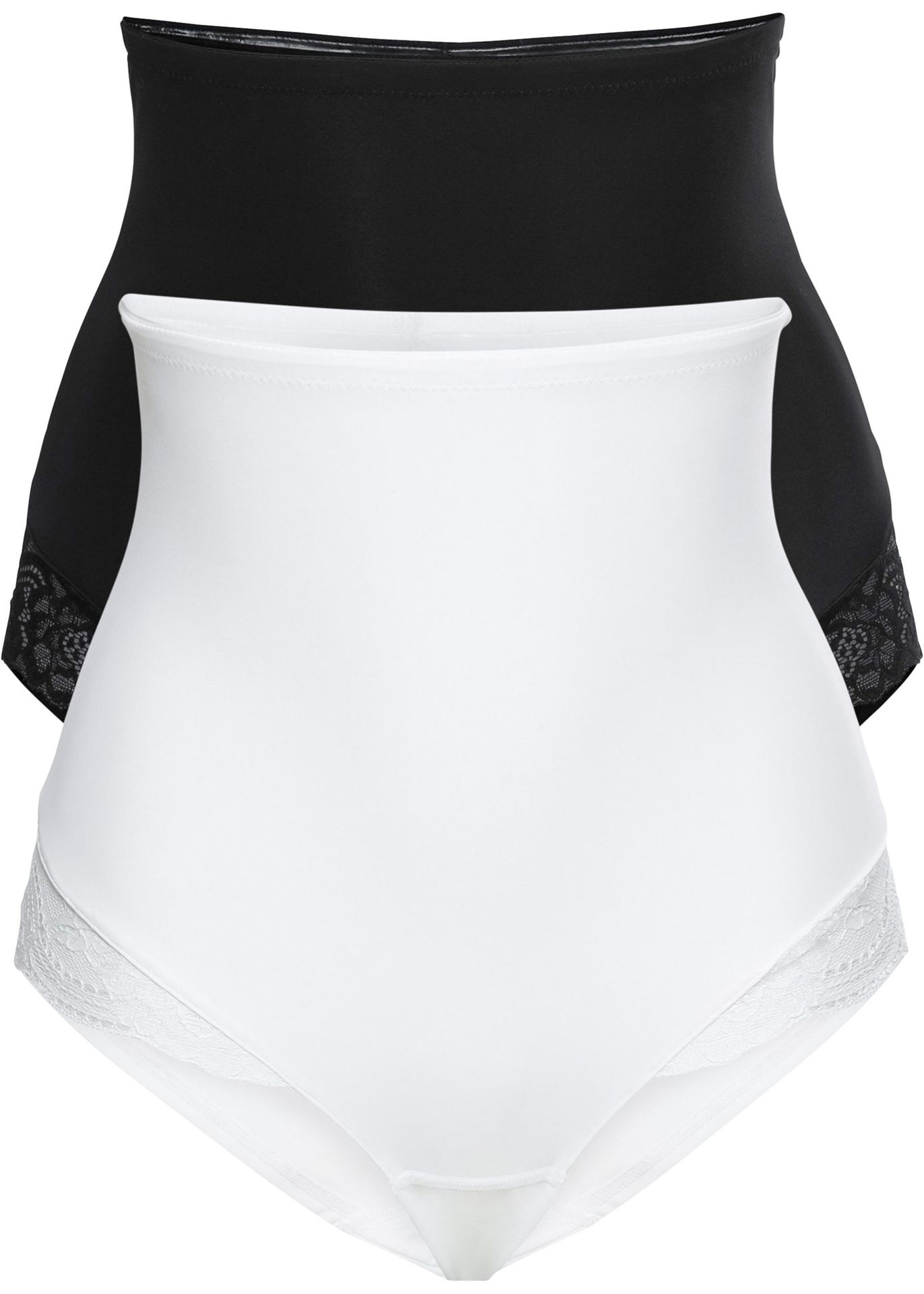 Figi panty shape (2 pary), lekki stopień modelowania sylwetki - bonprix