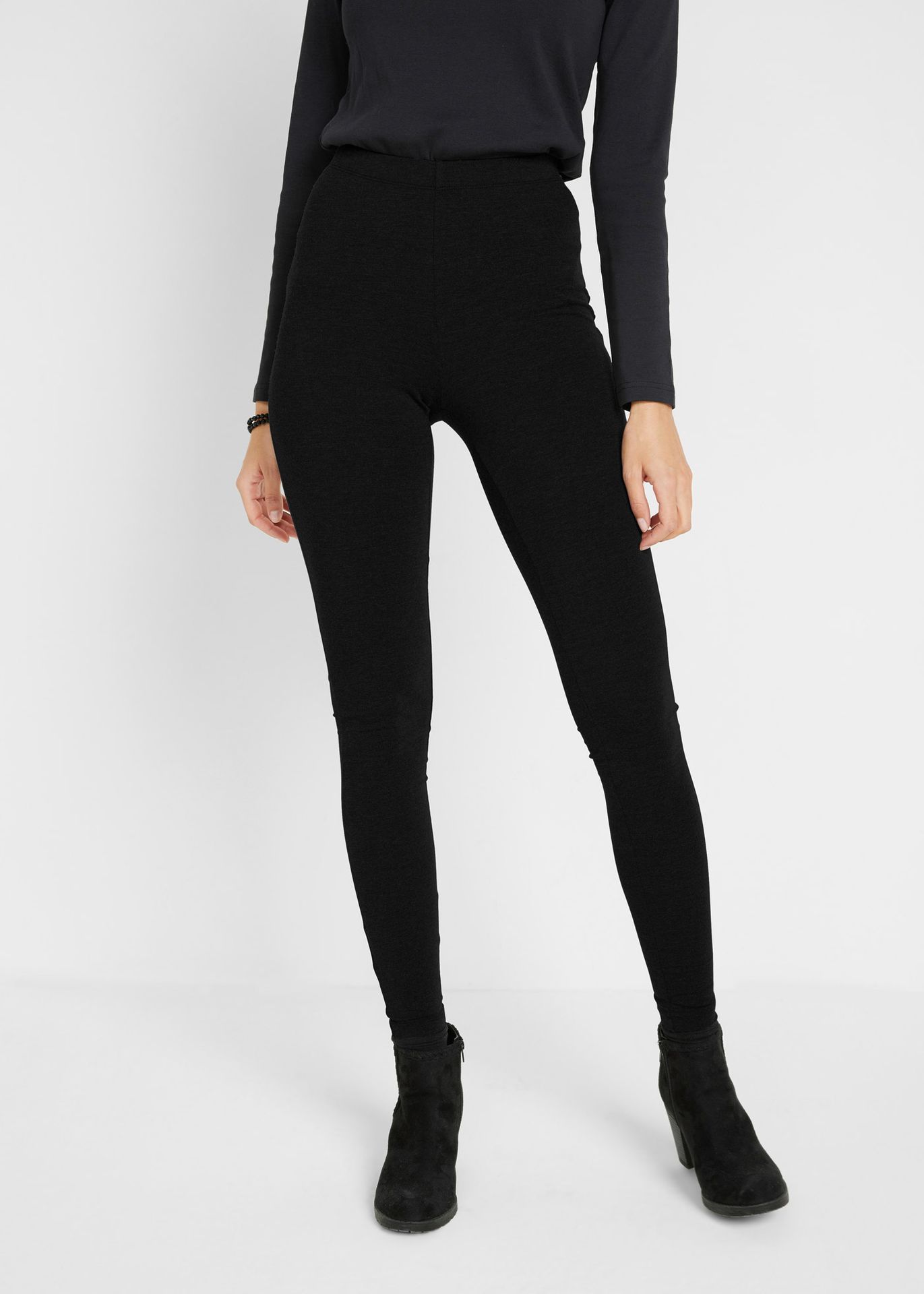Legginsy ze stretchem (2 pary) - bonprix