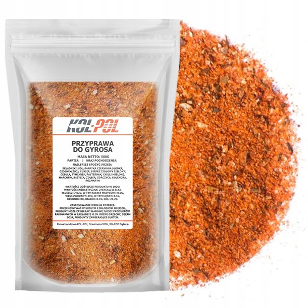 PRZYPRAWA DO GYROSA 500g Aromatyczna wysoka jakość