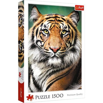 Puzzle 1500 Portret tygrysa TREFL