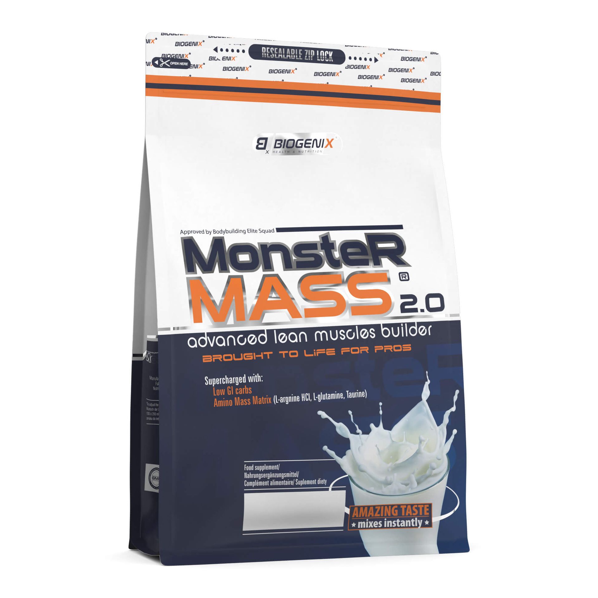 Biogenix Monster Mass® 2.0 - 1000 g-Wanilia