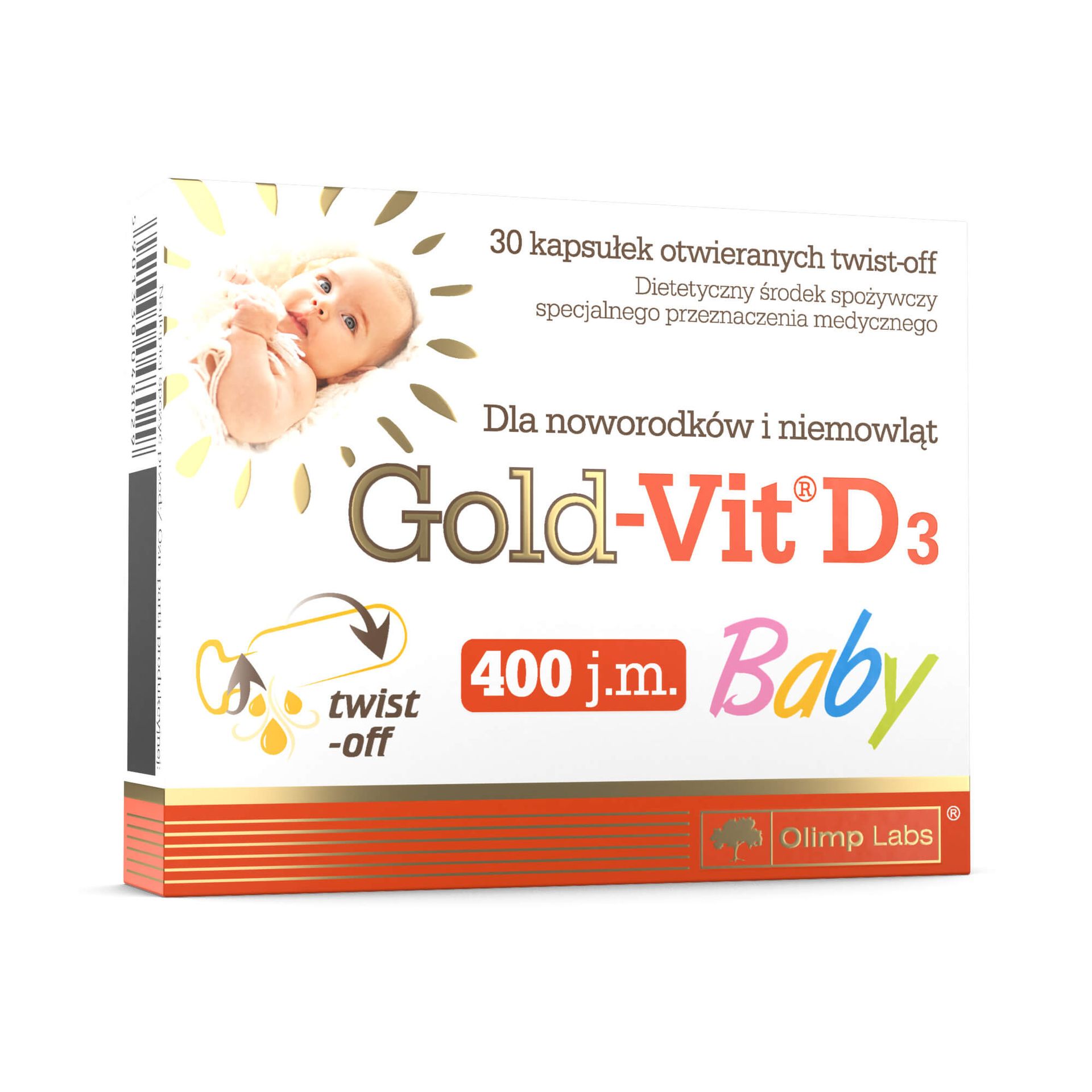 Olimp Gold-Vit® D3 Baby - 30 Kapsułek