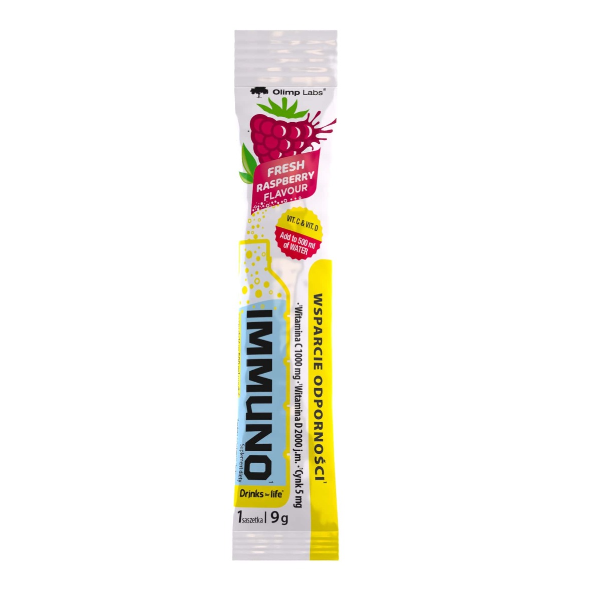 Olimp Drinks for life Immuno - 9 g-Raspberry