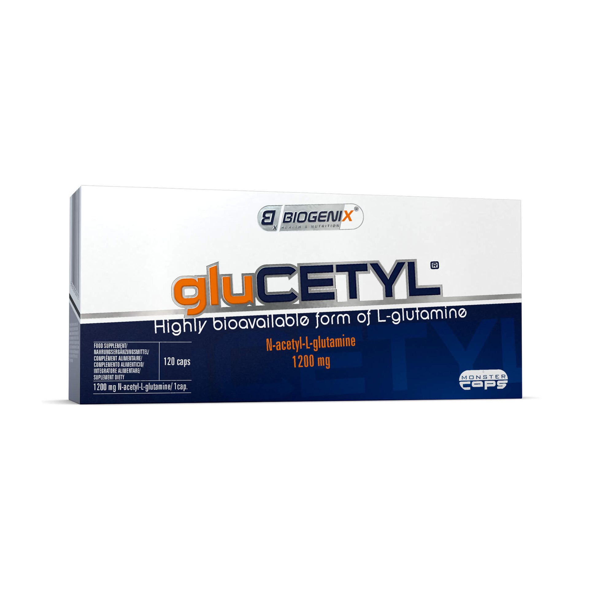 Biogenix Glucetyl Monster Caps® - 120 Kapsułek