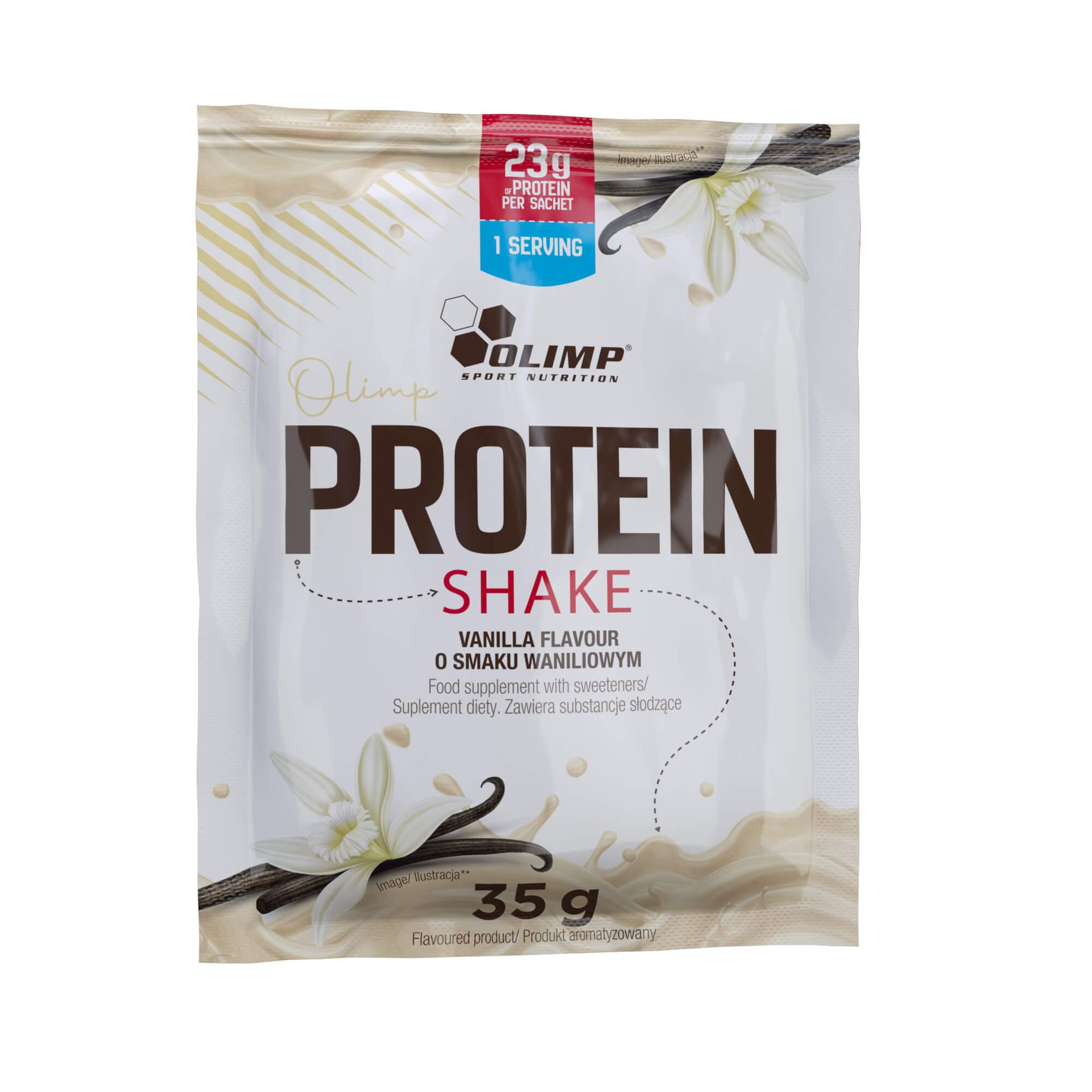 Zdjęcia - Odżywka białkowa Olimp Protein Shake - 35 g vanilla 