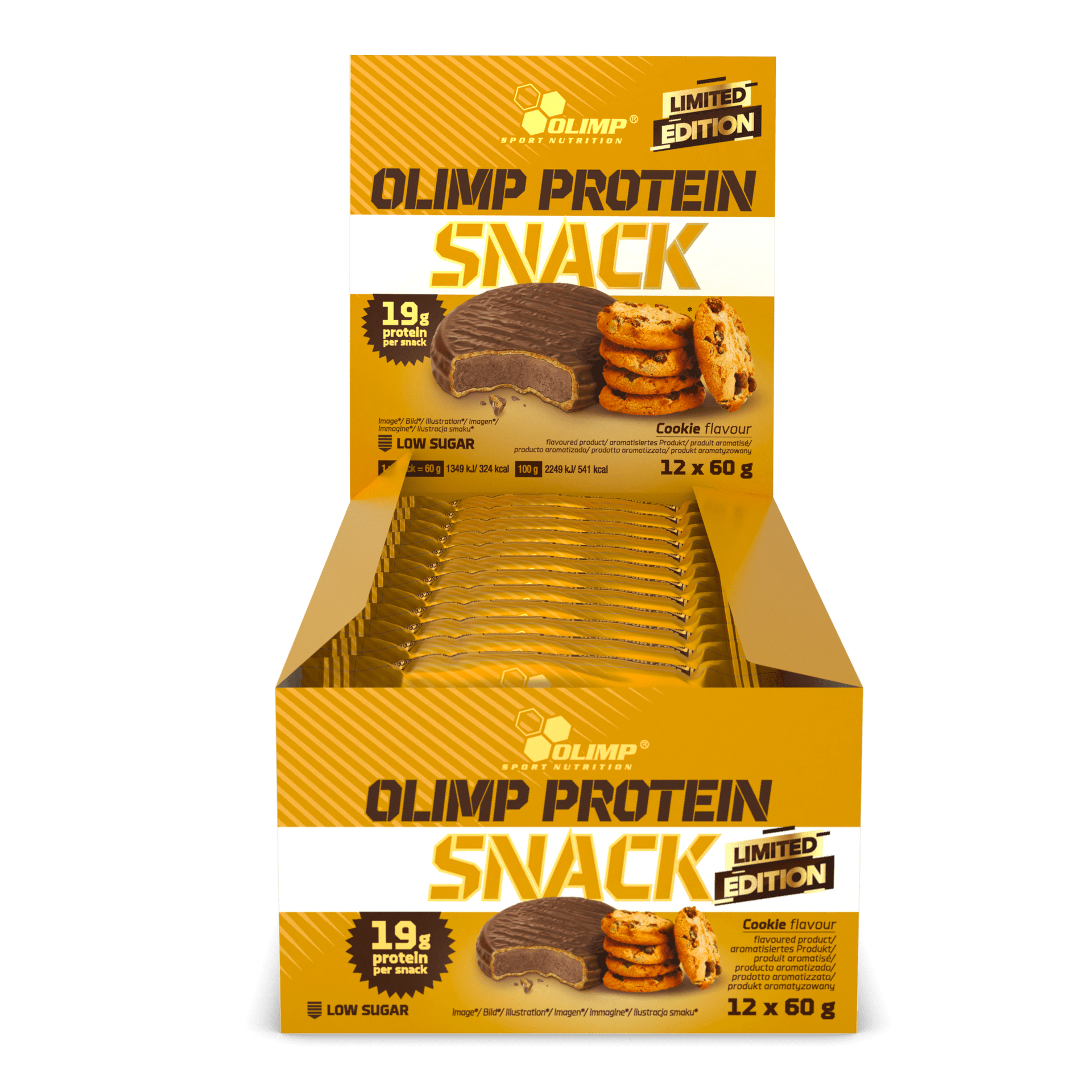 Olimp Protein Snack - 12 x 60 g Cookies