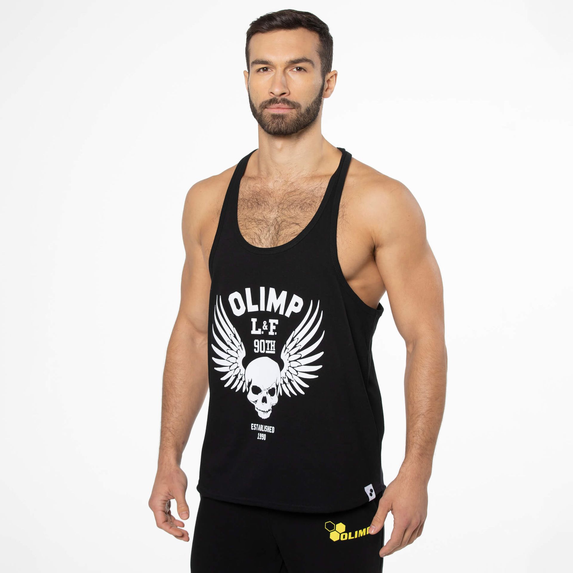 MEN TankTop Roots Black L