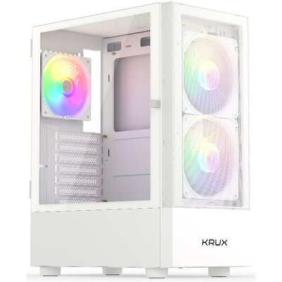 Obudowa Krux Vako biała RGB (KRXD005)