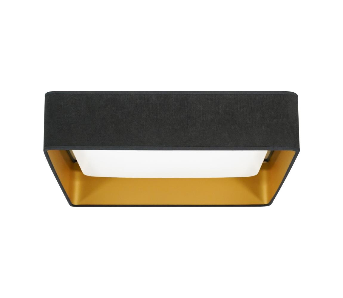 Brilagi - LED Plafon VELVET SQUARE LED/24W/230V szare