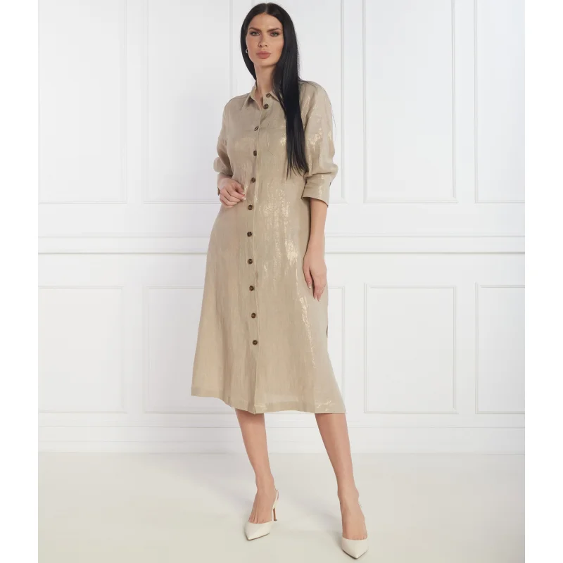 Marella SPORT Lniana sukienka BALIA